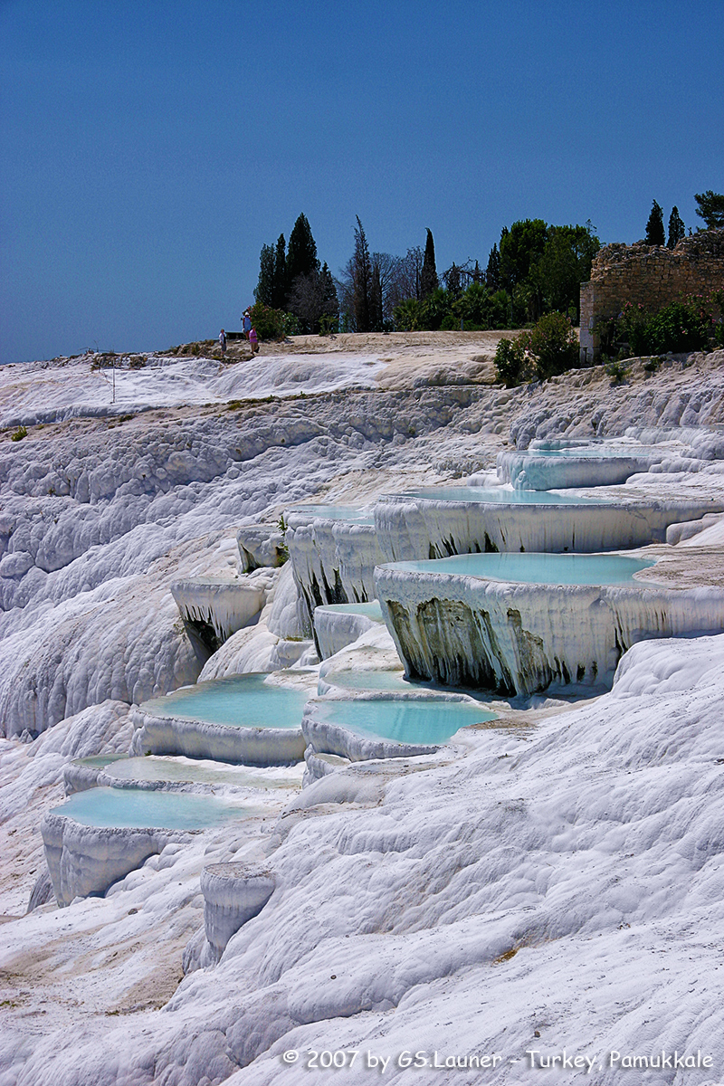 Travertines of Pamukkale, Turkey