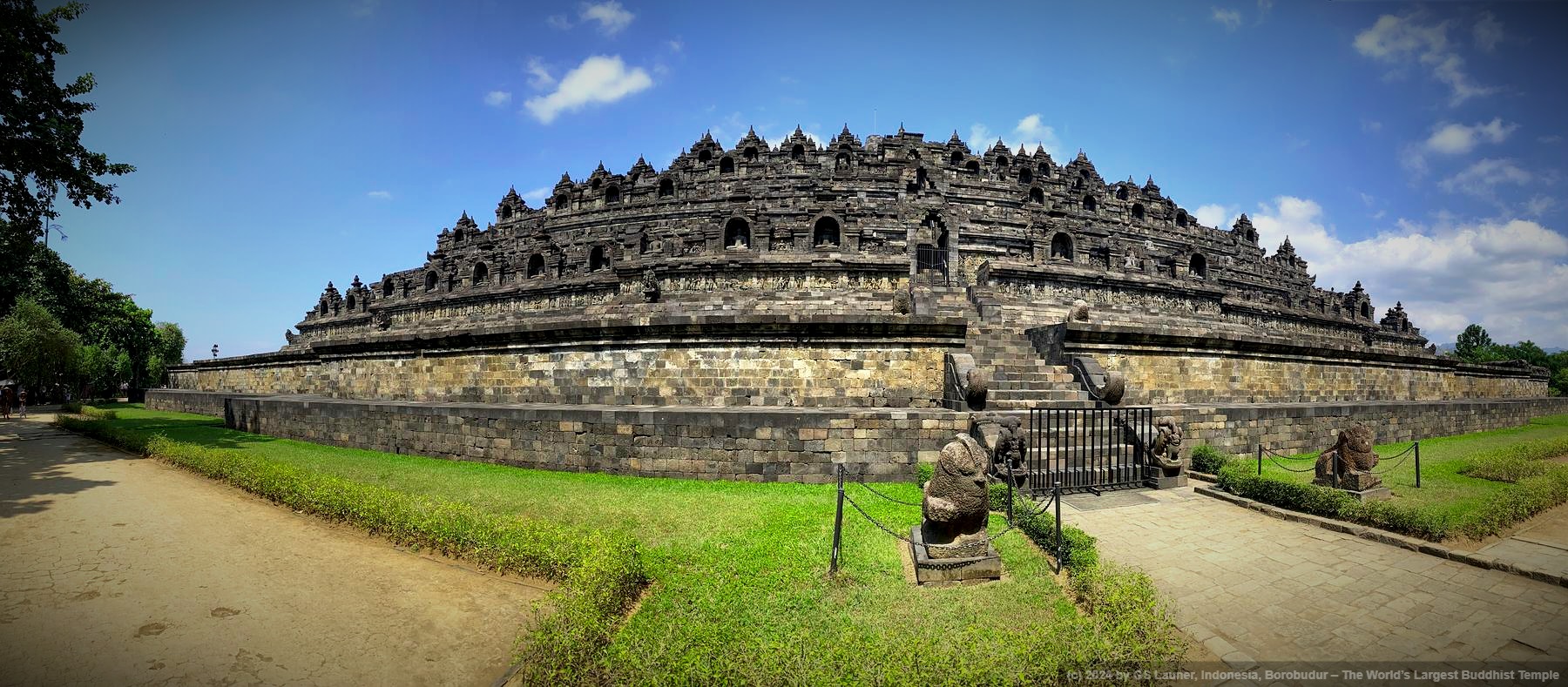 Borobudur – The World’s Largest Buddhist Temple in Borobudur, Indonesia