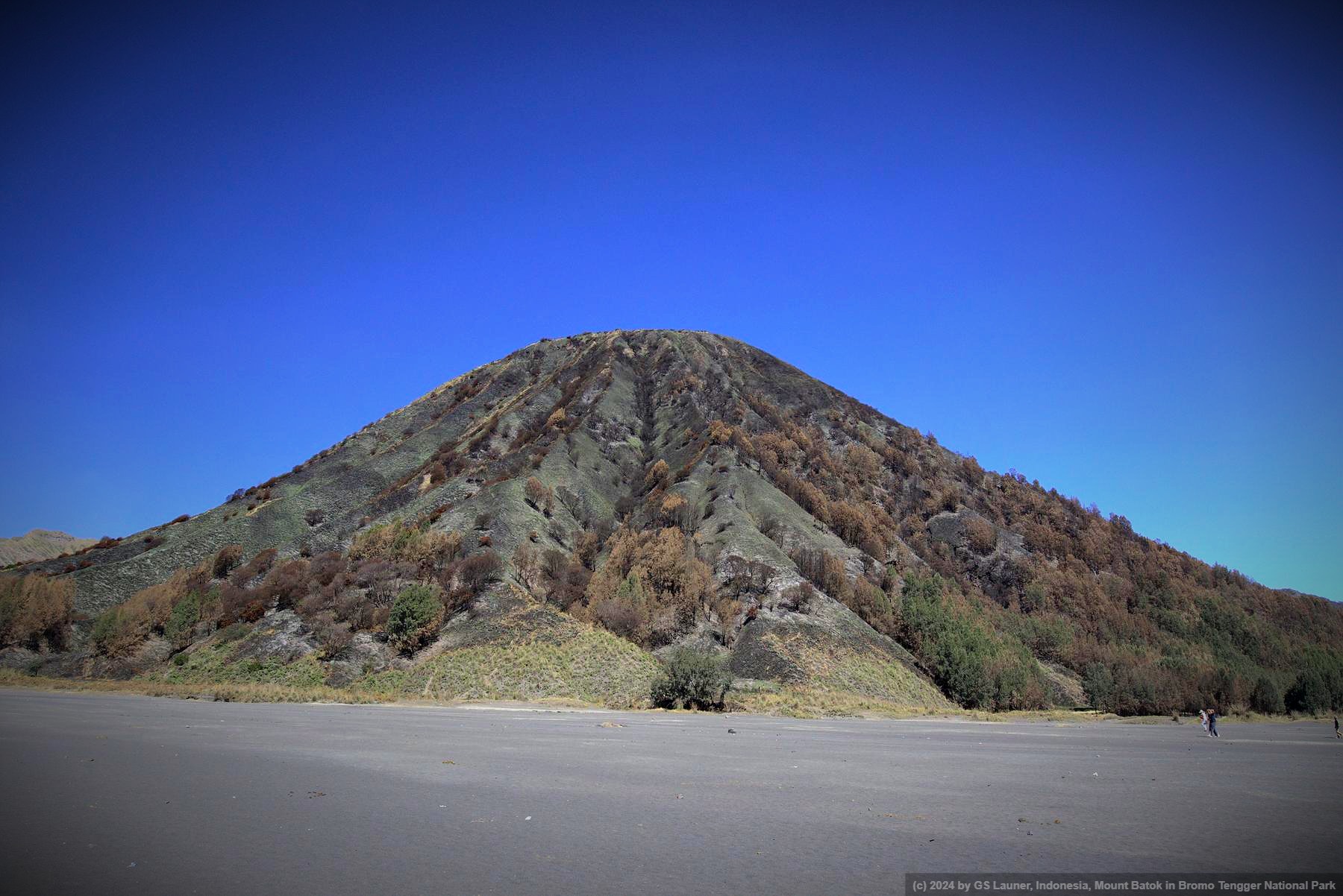 Mount Batok in Bromo Tengger National Park in East Java, Indonesia