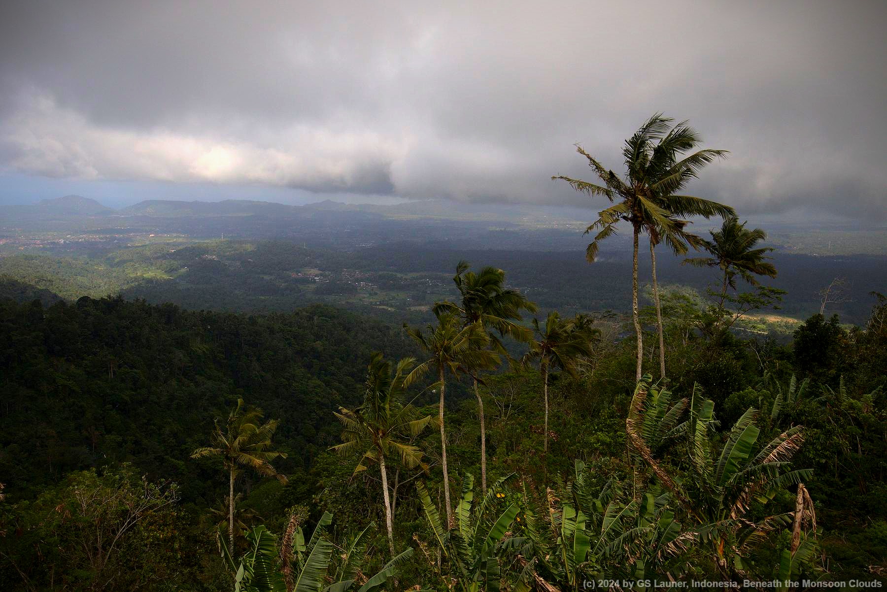 Beneath the Monsoon Clouds in East Bali, Indonesia