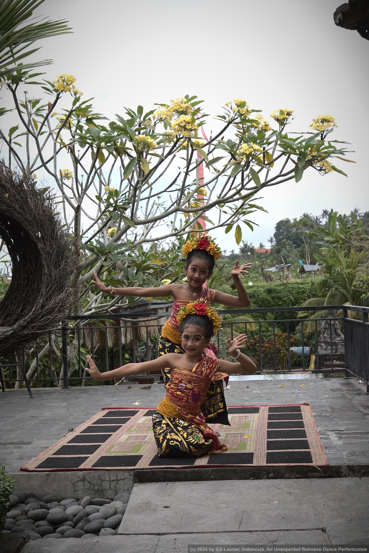 An Unexpected Balinese Dance Performance in Tirta Gangga, East Bali, Indonesia