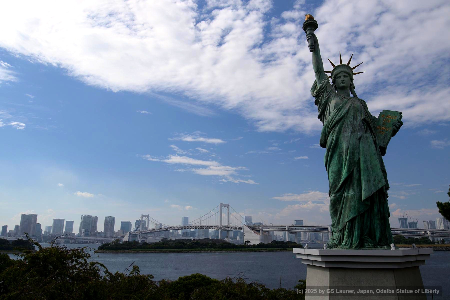 Odaiba Statue of Liberty in Statue of Liberty, Odaiba, Tokyo, Japan, Japan