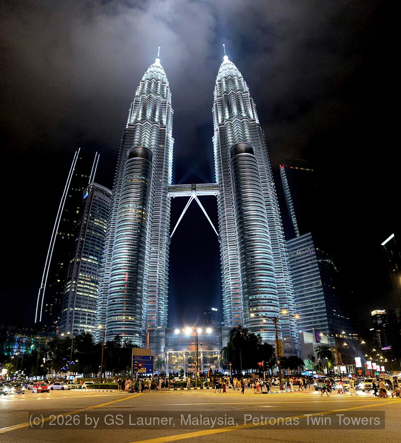 Petronas Twin Towers in Kuala Lumpur, Malaysia