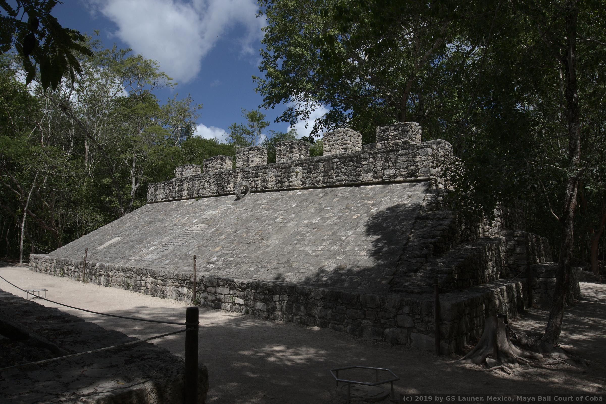 Maya Ball Court of Cobá in Cobá, Mexico