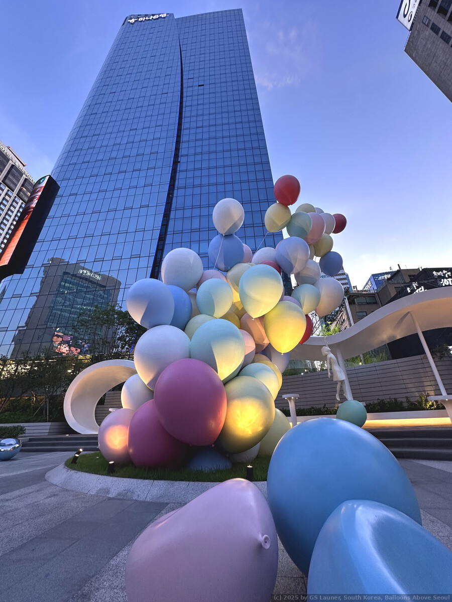 Balloons Above Seoul in Seoul, South Korea