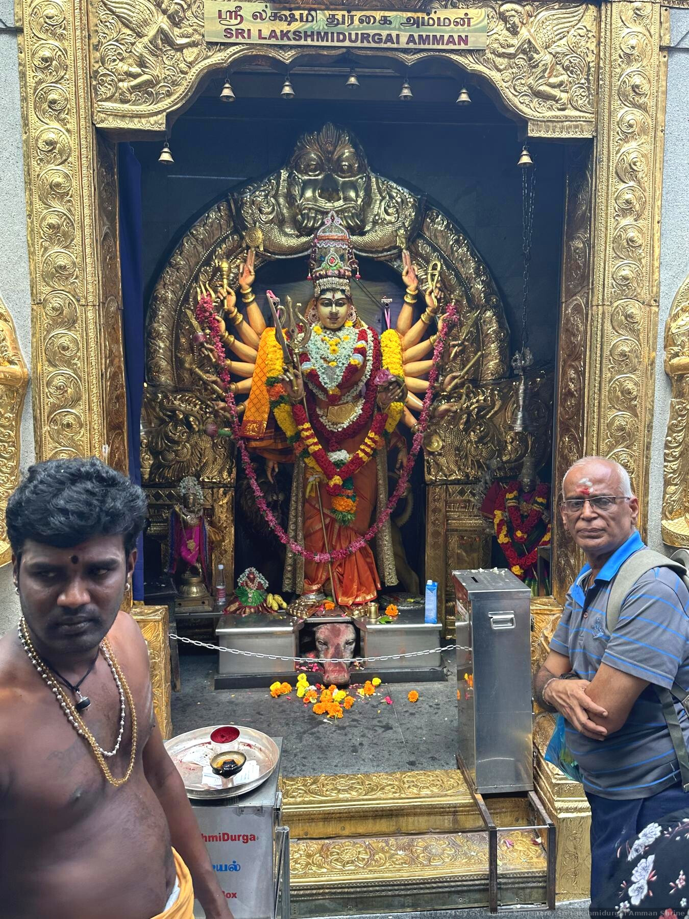 Sri Lakshmidurgai Amman Shrine in Singapore, Singapore