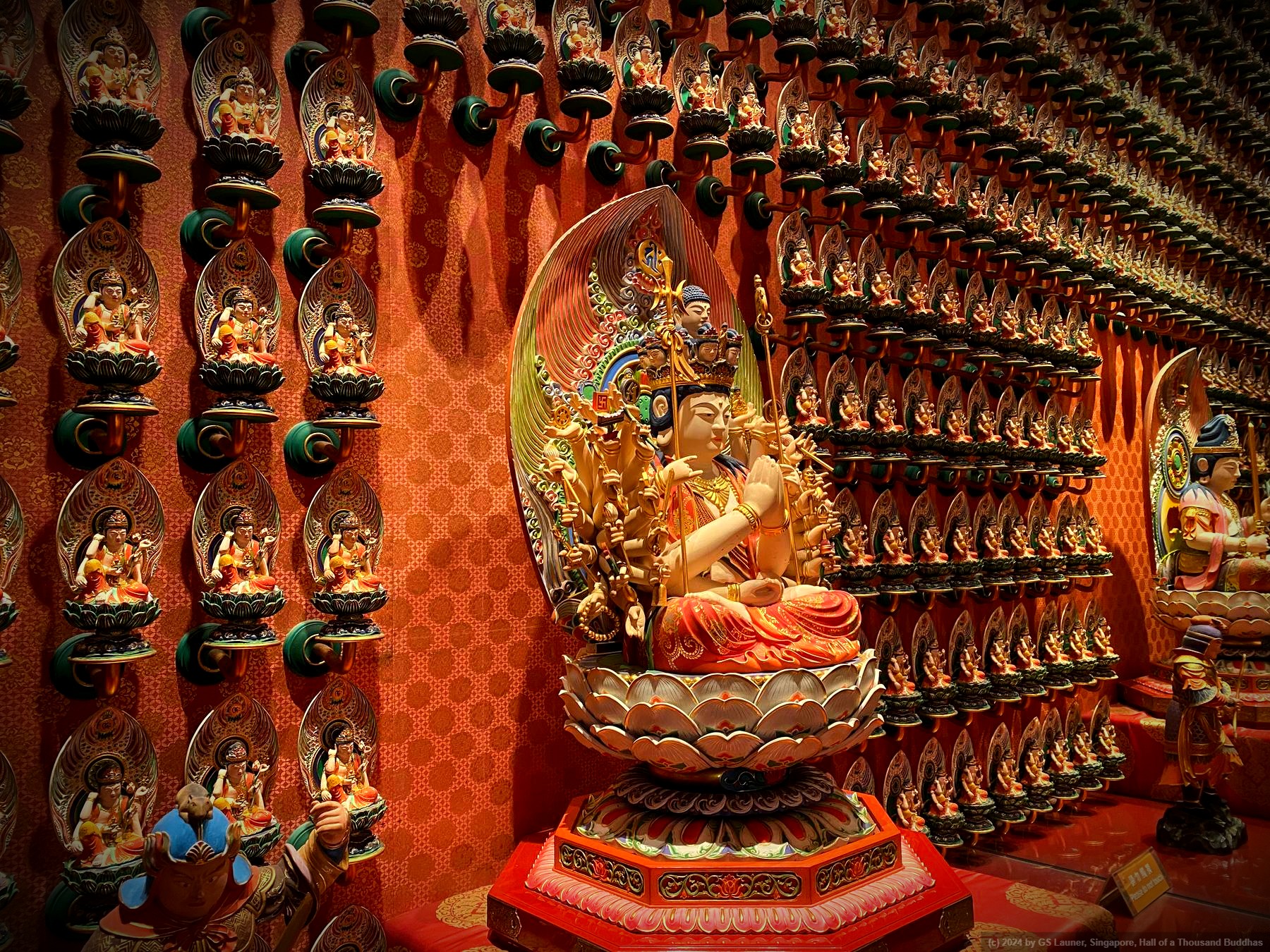 Hall of a Thousand Buddhas in Singapore, Singapore