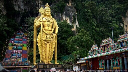 Lord Murugan at the Batu Caves